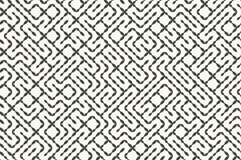 Monochrome technology background, abstract geometric bg with random placed de Illustrazione stock
