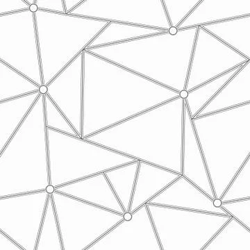 Monochrome technology seamless pattern Stock Illustration