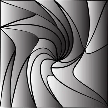 Monochrome tessellating background. Abstract distorted pattern, geometric tex イラスト素材