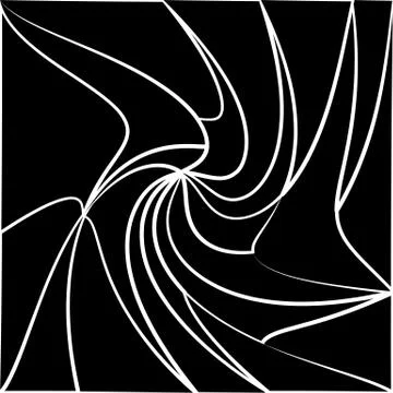 Monochrome tessellating background. Abstract distorted pattern, geometric tex Illustrazione stock