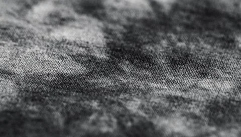 Monochrome tie-dye pattern, abstract gray fabric background Stock Photos