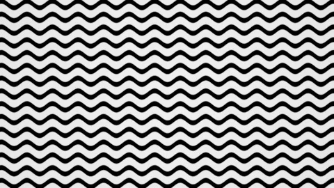 Monochrome transition effect, black and white mask loop background, luma matte Stock Footage 128011042