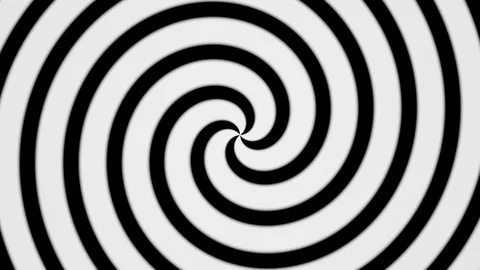Monochrome transition effect, black and white mask loop background, luma matte Video stock 128011074