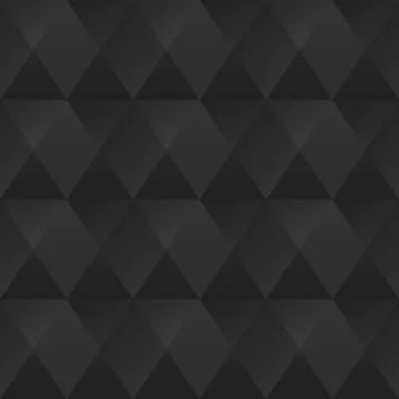 Monochrome triangle seamless pattern Stock Illustration