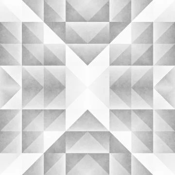 Monochrome Tribal Seamless Pattern. Aztec Style Abstract Geometric Art Print. Illustrazione stock