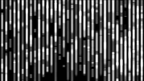 Monochrome Vertical Light Bars Abstract Tech Video Background Stock Footage 336635457
