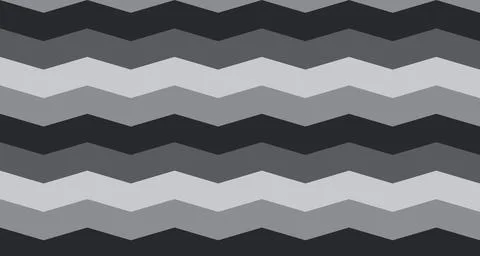 Monochrome zigzag pattern background イラスト素材