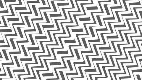 Monochrome zigzag pattern fills the frame with alternating black and white ch Stockillustratie