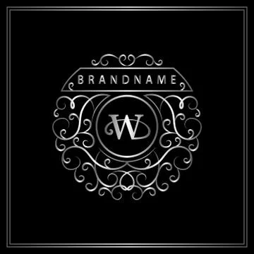 Monogram design elements, graceful template. Calligraphic elegant line logo 스톡 일러스트