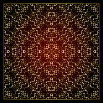 Monogram design elements, graceful template. Calligraphic elegant line art  Illustrazione stock