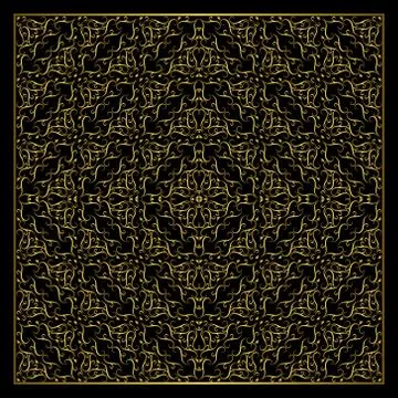 Monogram design elements, graceful template. Calligraphic elegant line  Stock Illustration