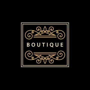 Monogram design elements, graceful template. Elegant line art logo design.   스톡 일러스트