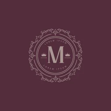Monogram Design Template. Vector Illustration Stock Illustration