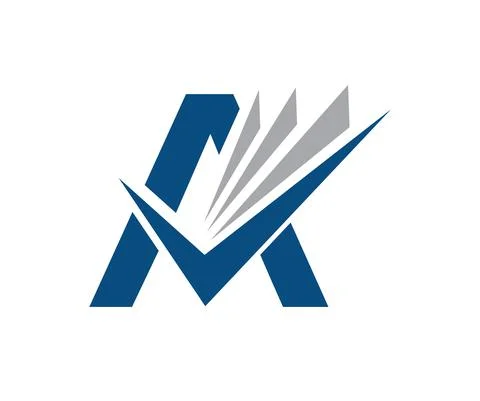 Monogram Initial Letter A Stock Illustration