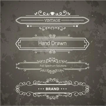 Monogram  luxury logo template Stock Illustration