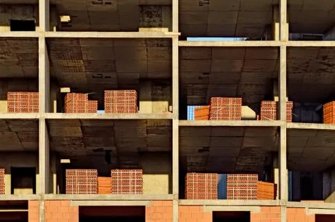 Monolithic construction Stock Photos