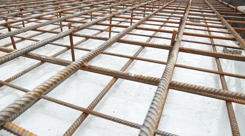 The monolithic pouring of the foundation Stock Footage 61523464