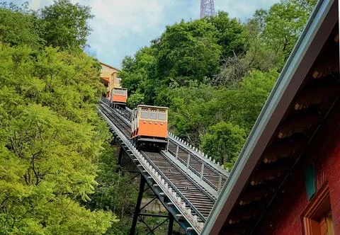 The Monongahela Funicular Stock Photos