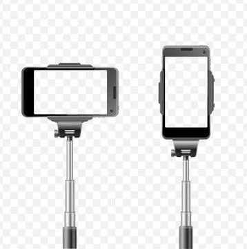 Monopods Template. Vector Illustrazione stock