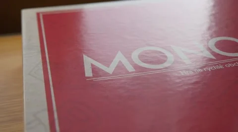Monopoly Board Gam Closeup Stock Footage 68973544