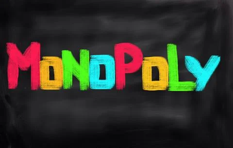 Monopoly Concept Stock Illustration