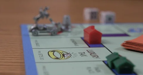 Monopoly Focus Change Stock Footage 93765806