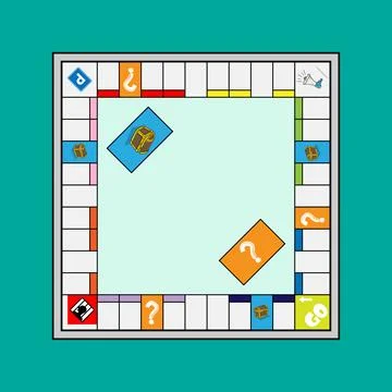 Monopoly Game Stock Illustration