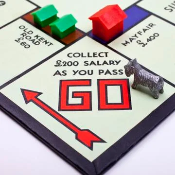Monopoly Game Stock Photos