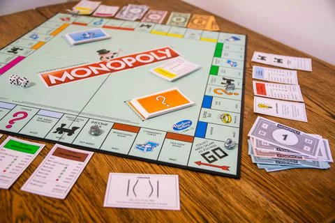 Monopoly Stockfoto's