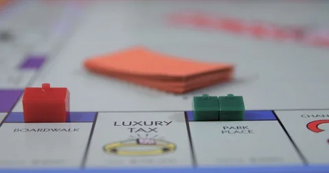 Monopoly Placing House Video stock 93765761