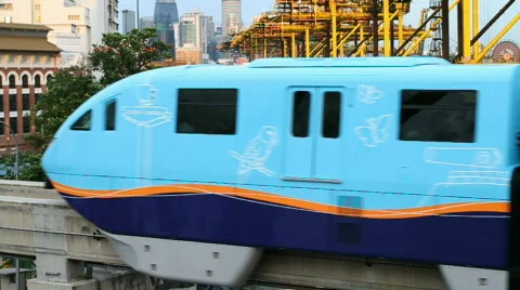 Monorail Stock-Footage 646703
