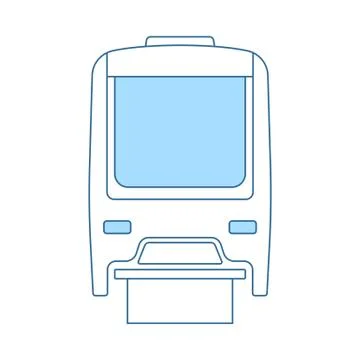 Monorail Icon Stock Illustration