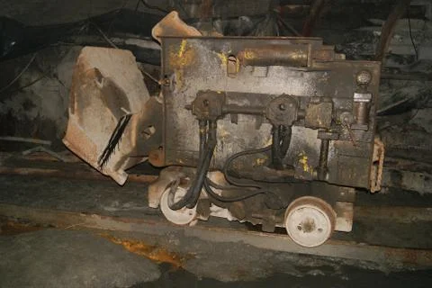 Monorail propelled machine Stock Photos