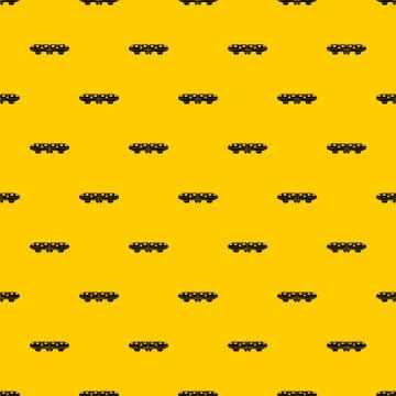 Monorail train pattern vector Stock Illustration