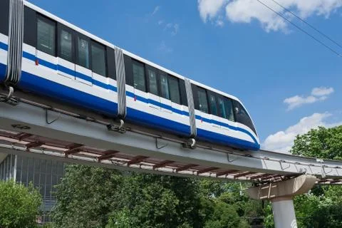 Monorail train Stock Photos
