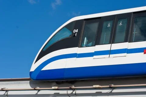 Monorail train Stock Photos