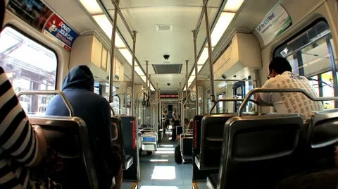 Monorail Tunnel Stock Footage 7738434