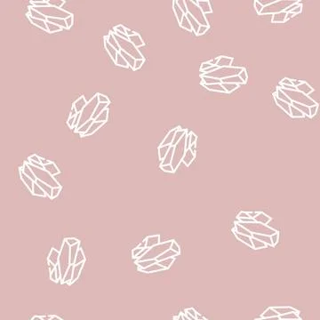 Monosodium glutamate msg e621 line vector seamless pattern Stock Illustration