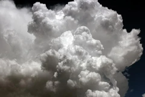 Monsoon Cloud Detail Fotos de archivo