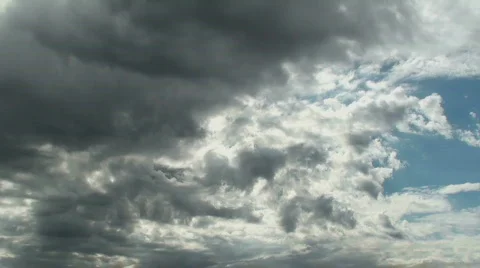 Monsoon Cloud Tease Stock Footage