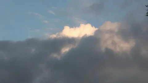 Monsoon Clouds Stock Footage 11150246