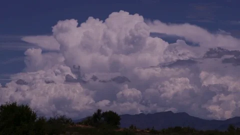 Monsoon Clouds Stock Footage 80361562