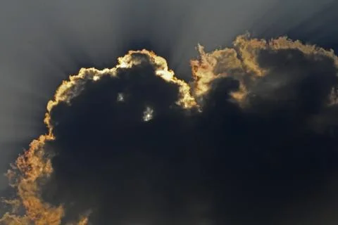Monsoon Clouds Foto stock