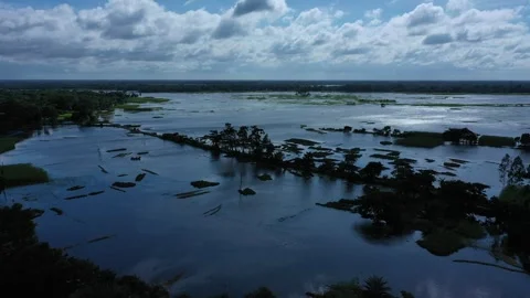 Monsoon Flood Stock Footage 251579608
