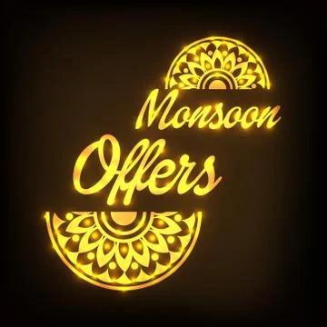 Monsoon. Illustrazione stock