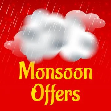 Monsoon. Stock Illustration