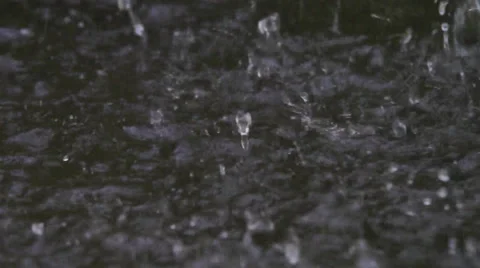 Monsoon Rain Stock Footage 35478112