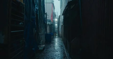 Monsoon Rain in India Stockbeeldmateriaal 304316916