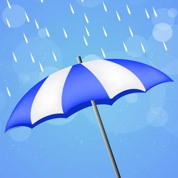 Monsoon season background Illustration