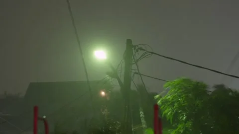 Monsoon Season (Heavy Rainfall) Stock Footage 307830054
